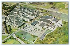 c1960 Hoffmann-La Roche Inc. Pharmaceuticals Exterior Nutley New Jersey Postcard picture
