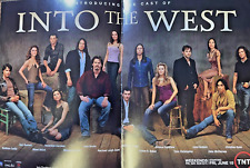 2005 Vintage Magazine Advertisement Steven Spielberg's Into The West TV Series picture