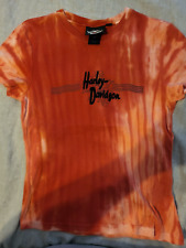 Harley Davidson WOMEN'S SIZE SMALL 3/4 SLEEVE OFFICIAL GEAR EXCELLENT CONDITION picture