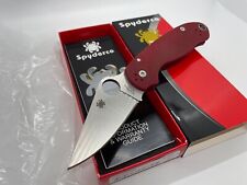 Spyderco Para 3 DLT Exclusive Red G10 M390 C223GPRD Discontinued - NEW picture