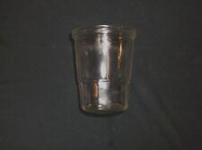 COFFEE  CATCH CUP GLASS JAR  FITS ANTIQUE  ARCADE GRINDER CRYSTAL WALL  MOUNT picture
