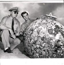 LD351 1957 Wire Photo MARK 6 MINE FOUND ON DELRAY BEACH FLORIDA POLICE EVACUATE picture