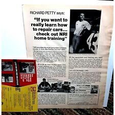 Vintage 1973 Richard Petty NRI Print Ad Original picture