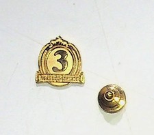 Jostens 3 Years Service Pin Gold Tone Award Badge Collectible Vintage picture