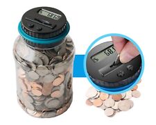 Electronic Piggy Bank by Houseify, Digital Bank Coin Counter w/ LCD Screen  picture