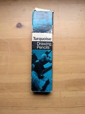 Berol Turquoise Drawing Pencils Box of 11 Unused New NOS picture