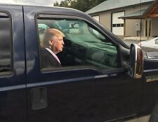 Trump car sticker, life size, adhesive back, passenger side window. H@#Y*~/U # picture