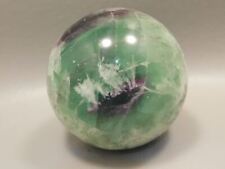 Fluorite Crystal Sphere 2.3 inch Mineral Green Stone 59 mm #O9 picture