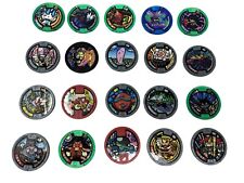 Bandai Japan Yokai Watch Medals Lot of 20 Japanese Medals picture