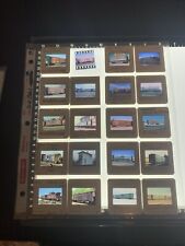 Vintage Lot 25 Trains related 2x2 35mm Original Slides 1960-1983 T17 picture