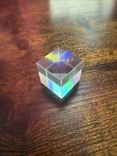 Small Square Prism Paperweight -  25mm Optical Glass RGB X-Cube picture