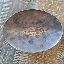 Vintage USAF General James E Briggs Pressenratipn Silver Plate Dish Engraved picture