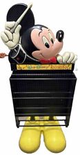 Vintage Disney Record Store Sign 3D Mickey Mouse 5ft 6inch Tall Life Size RARE picture