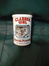Clabber Girl  Double Acting Baking Powder 8.1oz Tin w Lid Gluten Free Product picture