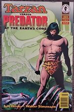 Tarzan Vs Predator - Earth's Core #1 - Newsstand Variant - Dark Horse 1996 picture