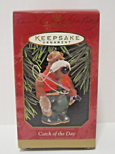 NEW Hallmark Ornament 1997 Catch Of The Day - Fishing B14 picture