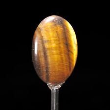 23g Polished Tiger Eye Cabochon Crystal StoneIdeal for Home or Office Decor  3cm picture