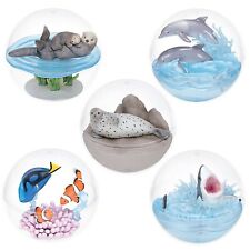 Caprium collection Marine life Capsule Toy 5 Pcs Complete Set Miniature Toy Gift picture