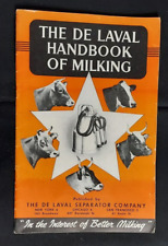 1950 De Laval Handbook Of Milking DeLaval Cream Separator Co NY Chicago Dairy picture