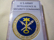 U S ARMY INTELLIGENCE & SECURITY COMMAND (INSCOM) Challenge Coin  picture