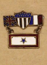 Son-In-Service Sweetheart pin 2 bar set Flags & 1 star (3130) picture