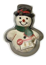 Wilton Merry Snowman Zany Clown Poor Guy Cake Pan Mold w Instructions Vintage picture