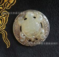 Antique Han Dynasty Old Xiuyu Jade Pendant Chinese Amulet Retro Collection picture