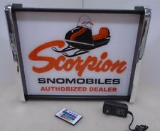 Scorpion Snowmobiles Authorized Dealer LED Display light sign box picture