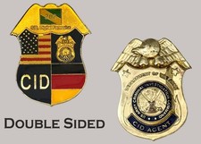 Army CID SIB Digital Forensics Double Sided Challenge Coin  J#52 picture