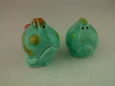 Vintage Multi Colored Fish Salt and Pepper Shakers picture