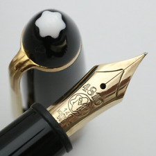 Montblanc Meisterstuck 146 VTG 1980s 14C F Nib Fountain Pen Used in Japan [029] picture