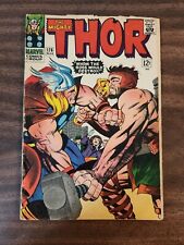 The Mighty Thor #126 Marvel Comics 1966 Silver Age Hercules Jack Kirby Stan Lee picture