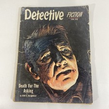 Vintage Pulp Detective Fiction Magazine John Macdonald 1951 Popular Publications picture