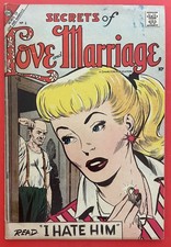 SECRETS of LOVE and MARRIAGE vol. 2 # 6 (1957) CHARLTON ROMANCE Comic Book picture
