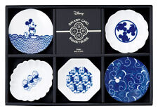 Disney Mickey Changing Pictures Stylishly Small Plate 5pcs Set Made in Japan New picture