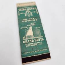 Vintage Matchbook Grand Hotel Chattanooga Tennessee  picture