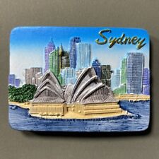 Australia Sydney Opera House Tourist Souvenir Gift 3D Resin Fridge Magnet picture