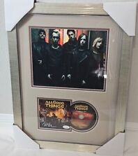 All Good Things band Signed Autographed A Hope in Hell CD JSA framed picture