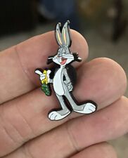 Bugs Bunny Looney Tunes enamel pin NOS vintage retro cartoon WB hat lapel Rabbit picture