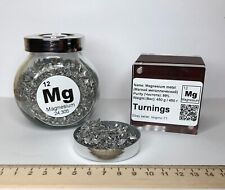 Magnesium metal shavings turnings pure element 450 g picture