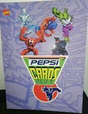 1995 Marvel Pepsicards Binder + Full Set Basic + Specials + Holograms Reprint picture