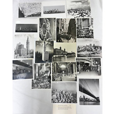 Vintage New York 1950's 1960's Black & White Photo collection Lot of 63 photos picture