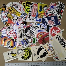182 vtg 1960s-1970s 1980s drag racing stickers ORIGINAL + old Water Slide decals picture