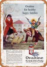 Metal Sign - 1960 Ovaltine for Happy Families -- Vintage Look picture