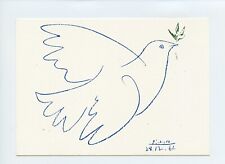 Picasso Colombe Bleue (Blue Dove) 1961 - Editions Combat pour la Paix France picture