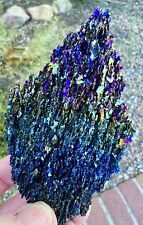 Rainbow Iridescent Metallic Moissanite Crystal Cluster Mineral Specimen Healing picture