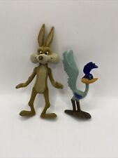 Vintage 1988 Wile E Coyote And Road Runner Looney Tunes Felt Figure Collectible picture