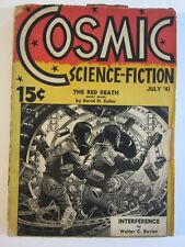 Cosmic Science Fiction Pulp v. 1 #3, Jul. 1941  GD/VG picture