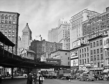 1941 Lower Manhattan New York City NY Vintage Old Photo 8.5