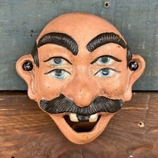 4-Eyed White Man Guy Vintage Wall Mounted Bottle Opener With Antique Finish picture